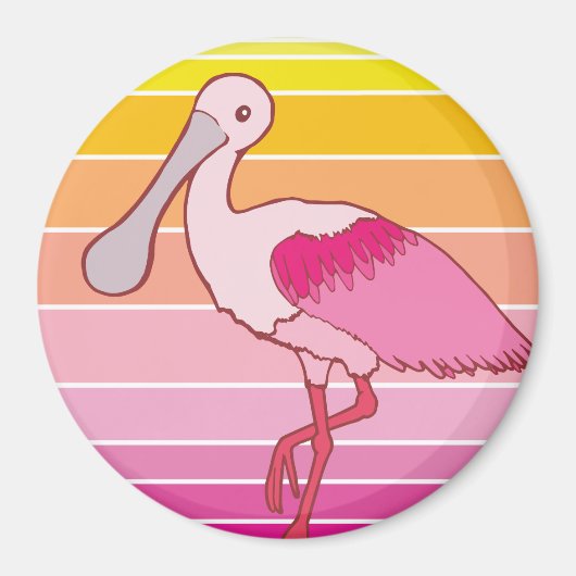 Spoonbill Magnet (Vorne)