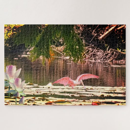 Spoonbill Puzzle (Horizontal)