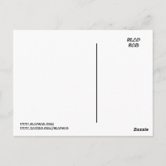 Spoonerisierte Zungenbrecher - Peter Piper Postkarte (Rückseite)