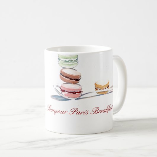 Spoonful von Macarons Tasse (VorderseiteRechts)