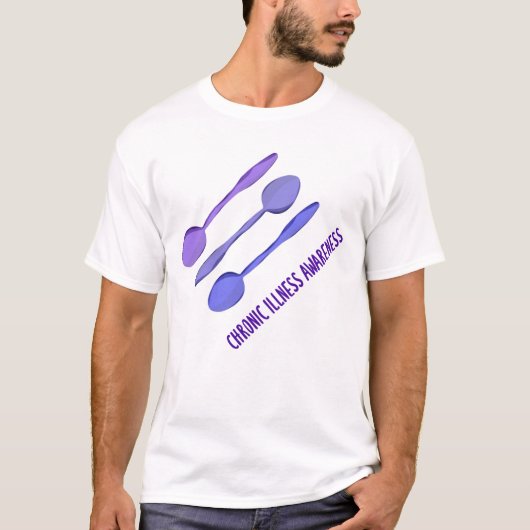 Spoonie Chronisches Krankheitsbewusstsein Shirt (Vorderseite)