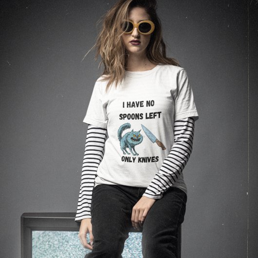 Spoonie gigt Spoon Theory Chronic Pain Krieger T-Shirt