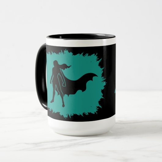 Spoonie Krieger-Wecker-Tasse Tasse (Vorderseite Links)