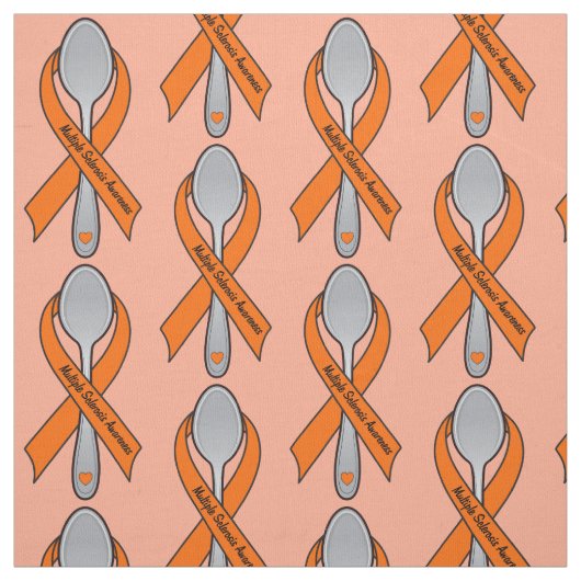 Spoonie Leben: Heilungs-multiple Sklerose! Stoff (Muster)