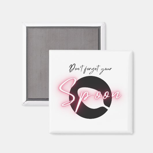 Spoonie Sister Magnet (Vorderseite/Rückseite)