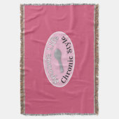 Spoonie-Stil - Rosa Decke (Vorderseite Vertikal)