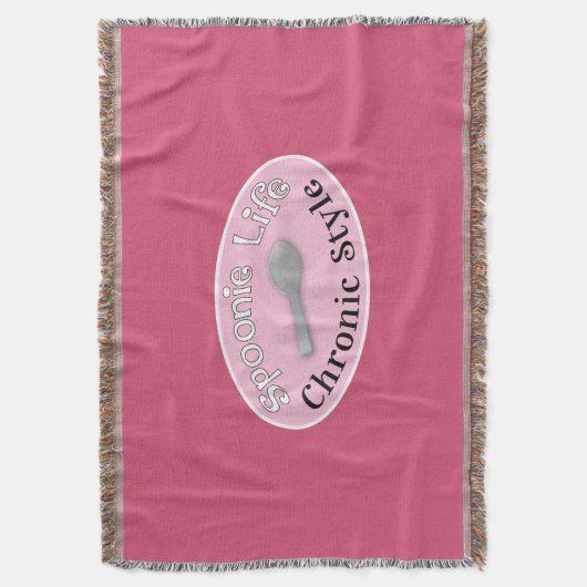 Spoonie-Stil - Rosa Decke (Vorderseite Vertikal)