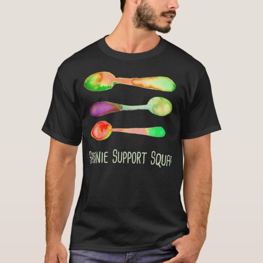 Spoonie Support afrikanische Safari zurück - T-Shirt (Vorderseite)