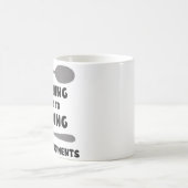 Spooning führt zu gabelnde Gebrauchs-Würzen Kaffeetasse (Mittel)