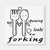 Spooning führt zur Forcierung #USAPatriotGraphics  Magnet (Vorne)