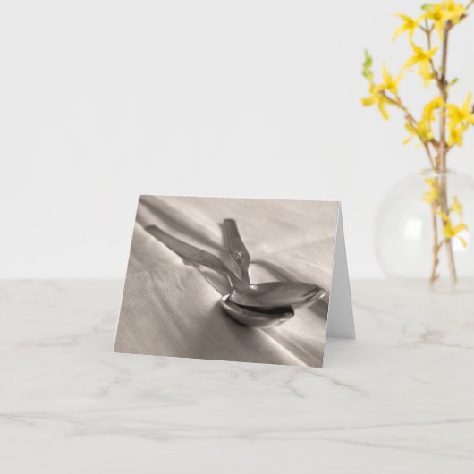 Spoons Karte (Gelbe Blume)