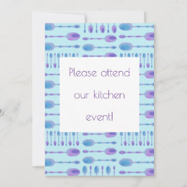 Spoons Kitchen Event Einladung