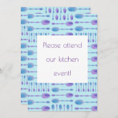 Spoons Kitchen Event Einladung (Vorne/Hinten)