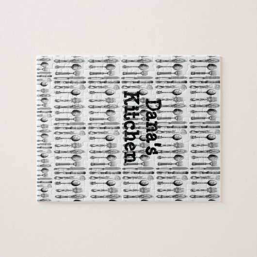 Spoons Utensils Jigsaw Puzzle Daisy (Horizontal)