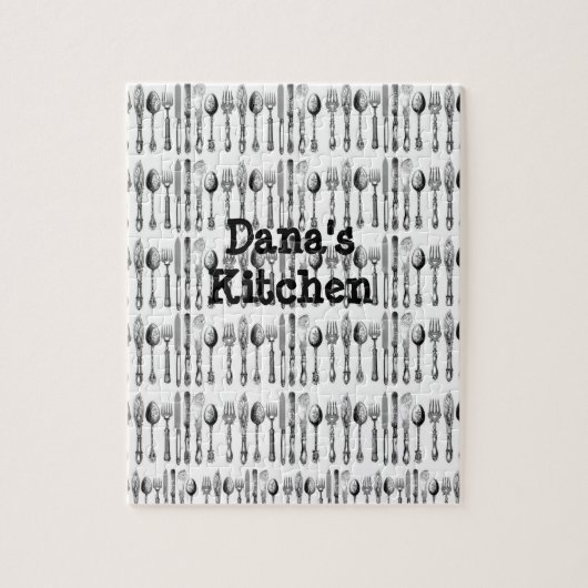 Spoons Utensils Jigsaw Puzzle Daisy (Vertikal)