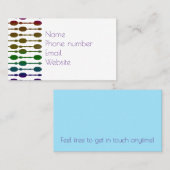 Spoons Visitenkarte (Vorne/Hinten)