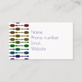 Spoons Visitenkarte (Vorderseite)