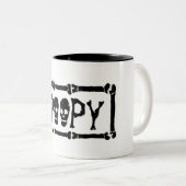 SPOOPY Tasse - inspiriert vom coffee&tea Fandom (VorderseiteRechts)