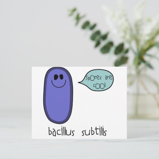 Spore Postkarte (Stehend Vorderseite)