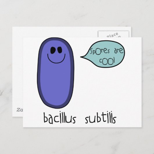 Spore Postkarte (Vorne/Hinten)