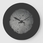 Spore Print Note Card Große Wanduhr (Vorderseite)