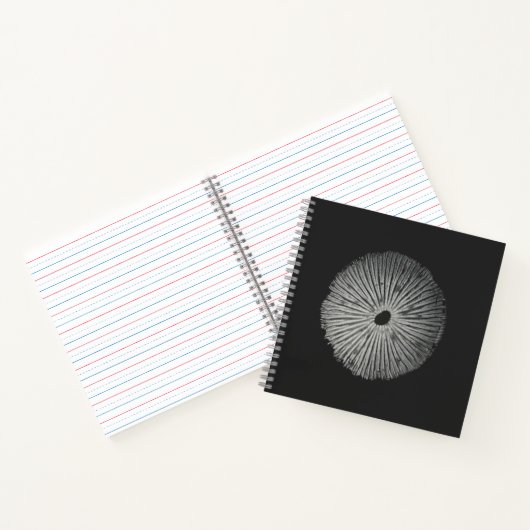 Spore Print Note Card Notizblock (Innenseite)