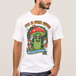 „Spore-tapcular Persönlichkeit“ Pilz-T-Shirt T-Shirt