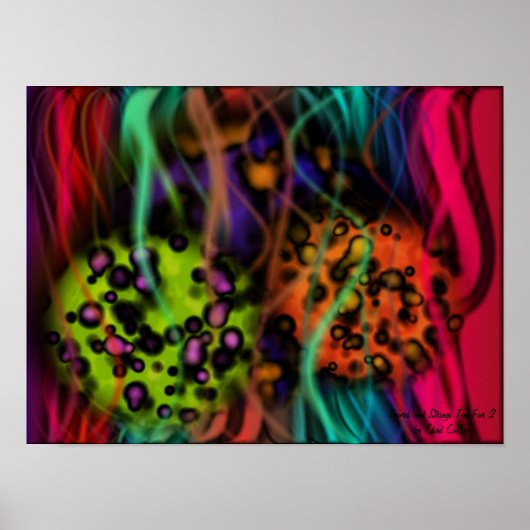 Sporen und Streichungen zu weit 2 Poster (Vorne)