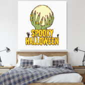 Sporenhalloween Leinwanddruck (Insitu (Schlafzimmer))