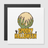 Sporenhalloween Magnetkarte (Vorne/Hinten)