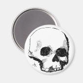 Sporenschädel Magnet (Vorderseite/Rückseite)