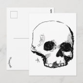 Sporenschädel Postkarte (Vorne/Hinten)