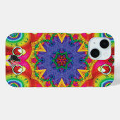 Spores Kaleidoscope Case-Mate iPhone Hülle (Rückseite (Horizontal))
