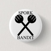 Spork Bandit Button (Vorderseite)