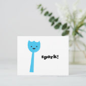 Spork! Postkarte (Stehend Vorderseite)