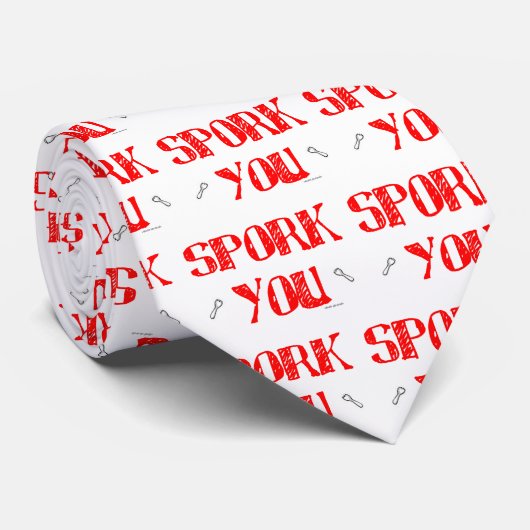 Spork Sie RD Krawatte (Gerollt)