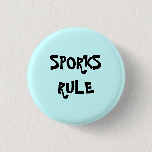 SPORKS-REGELN BUTTON (Vorderseite)
