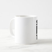 Sporn-Fan zerreißt Tasse für Arsenal-Fans (Vorderseite Links)