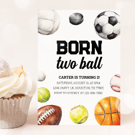 Sport 2. Geburtstag Einladung