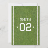 Sport 2. Geburtstag Party Einladung (Rückseite)