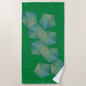 Sport 3D Strandtuch (Vorderseite)