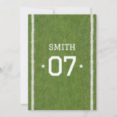 Sport 7. Geburtstagsparty Einladung (Rückseite)