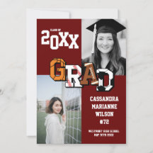 Sport Abschluss Fußball Basketball Fußball Maroon