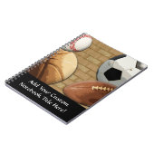 Sport Al-Stern, Basketball/Fußball/Fußball Notizblock (Linke Seite)