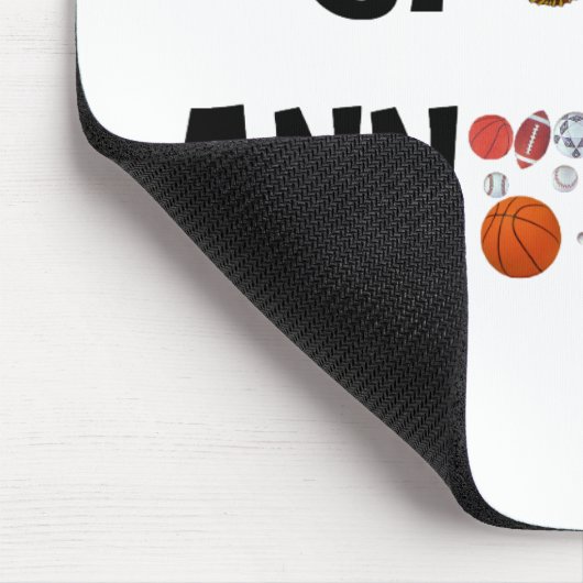 Sport-Ansager Mousepad (Ecke)