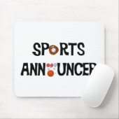 Sport-Ansager Mousepad (Mit Mouse)