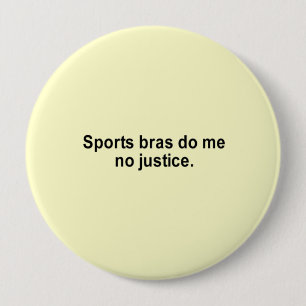 Sport Arm do me no Justice T-Shirt Button