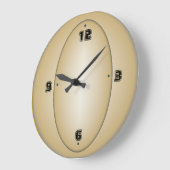 Sport Art Deko Große Wanduhr (Winkel)