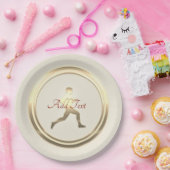 Sport Athletics Jogger Marathon Hiker Pappteller (Party)