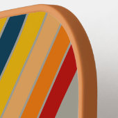 Sport Aurora Arcade Striped with Name Pickleball Schläger (Linke Seite)